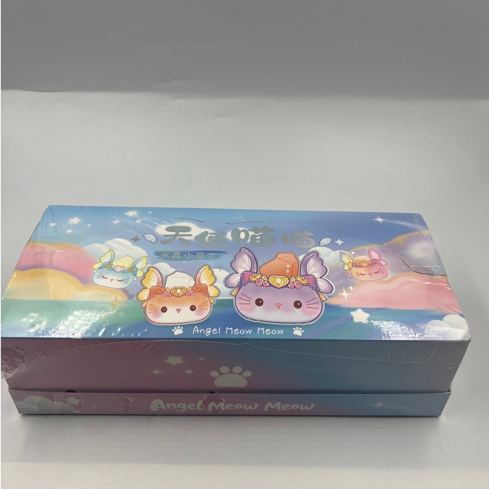 Angel Meow Meow Crystal Little Bean Sealed Case 8 Cat Blind Box Figures A091